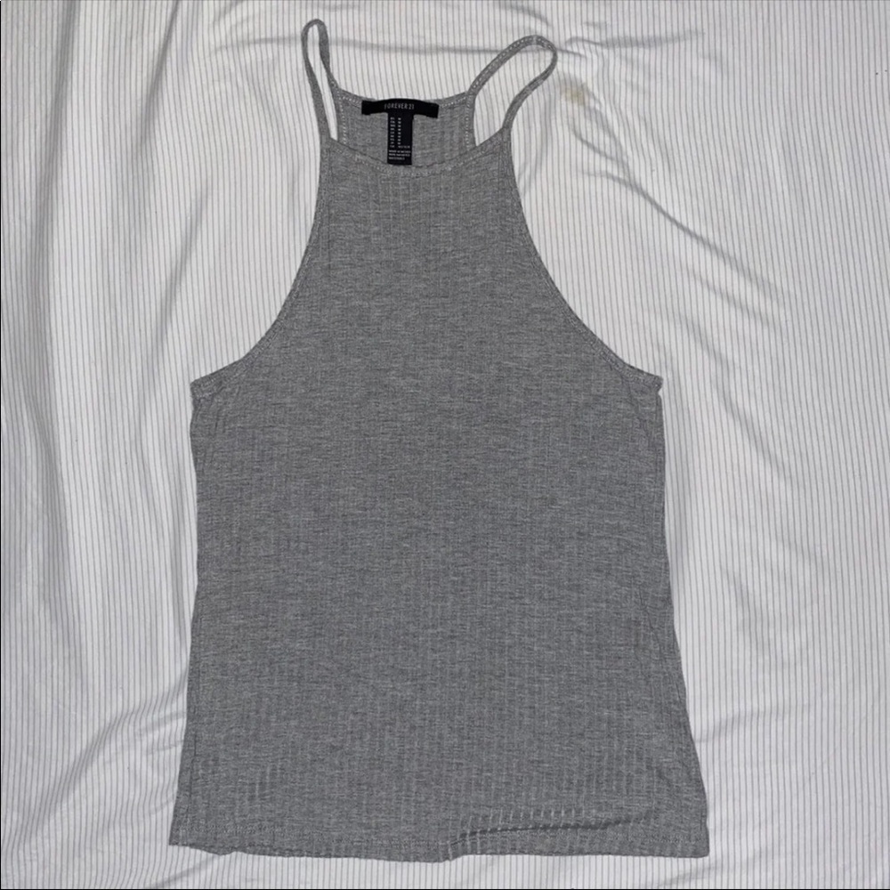Ribbed tank top